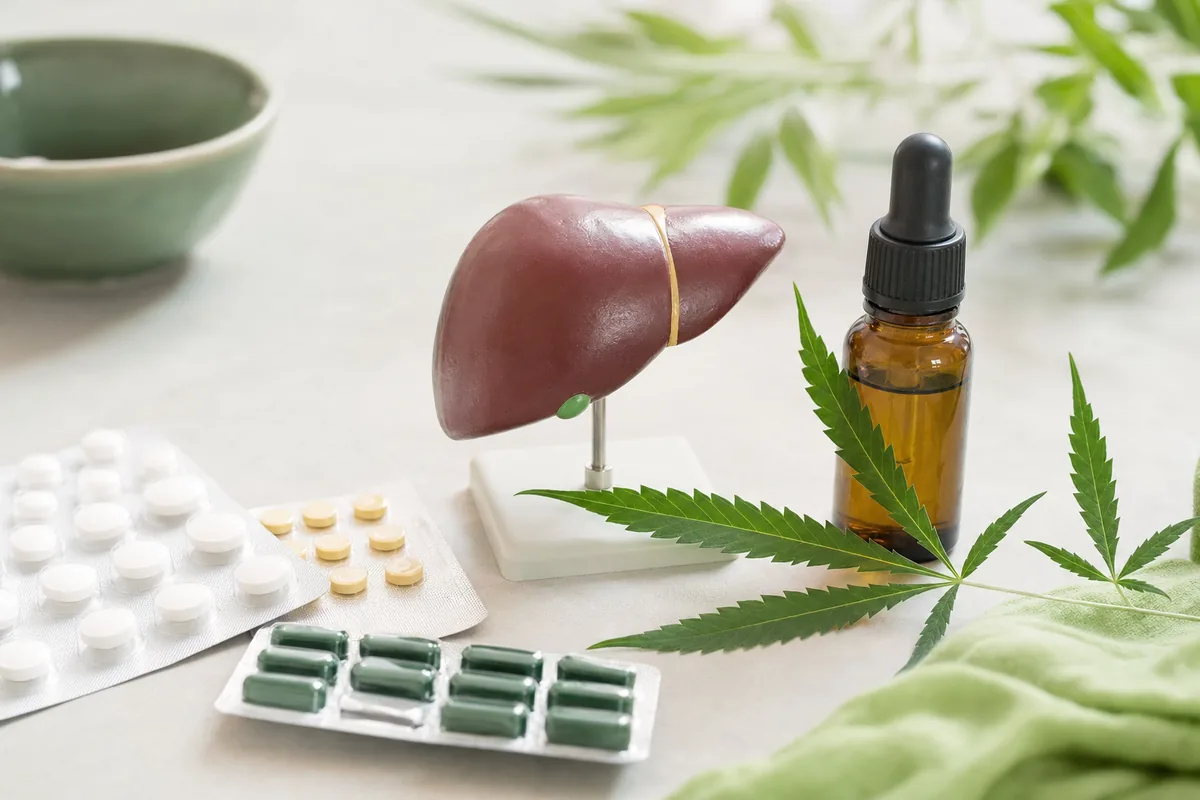Medyczna marihuana a wątroba i metabolizm leków